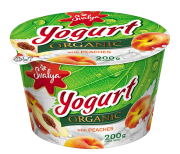 Organic yogurt