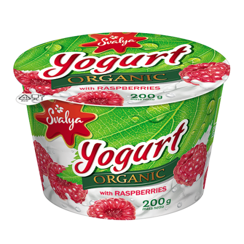 Organic yogurt